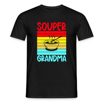 Soup Lovers Gifts - Men's T-Shirt - black - Front - AI Model Male 178 light (178cm)