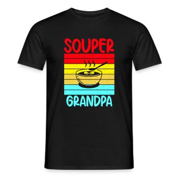 Soup Lovers Gifts - Men's T-Shirt - black - Front - AI Model Male 178 light (178cm)