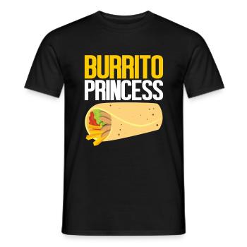 Burrito Gift - Männer T-Shirt - Schwarz - Vorne - AI Model Male 178 light (178cm)