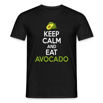Avocado Gifts - Men's T-Shirt - black - Front - AI Model Male 178 light (178cm)