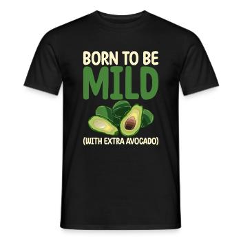 Avocado Gifts - Men's T-Shirt - black - Front - AI Model Male 178 light (178cm)