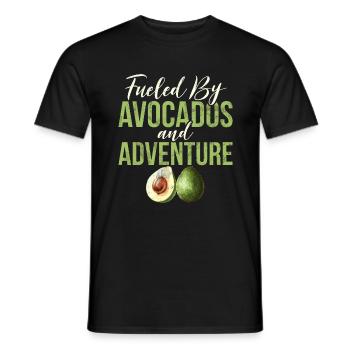 Avocado Gifts - Men's T-Shirt - black - Front - AI Model Male 178 light (178cm)