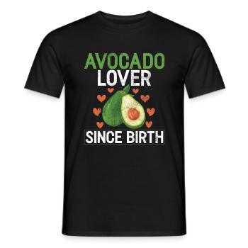 Avocado Gifts - Men's T-Shirt - black - Front - AI Model Male 178 light (178cm)