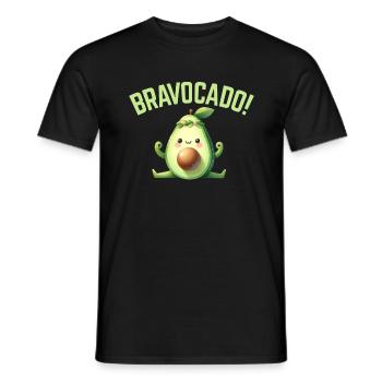 Avocado Gifts - Men's T-Shirt - black - Front - AI Model Male 178 light (178cm)