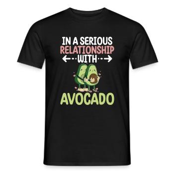 Avocado Gifts - Men's T-Shirt - black - Front - AI Model Male 178 light (178cm)