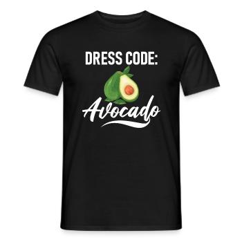Avocado Gifts - Men's T-Shirt - black - Front - AI Model Male 178 light (178cm)