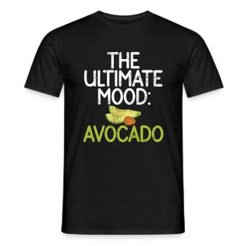 Avocado Gifts - Men's T-Shirt - black - Front - AI Model Male 178 light (178cm)
