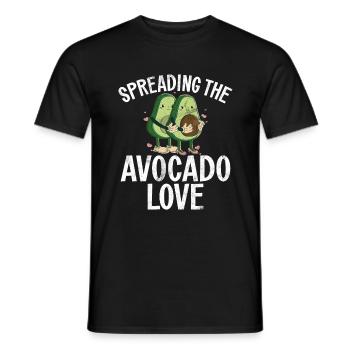 Avocado Gifts - Men's T-Shirt - black - Front - AI Model Male 178 light (178cm)