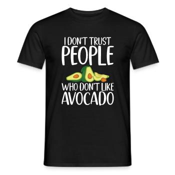 Avocado Gifts - Men's T-Shirt - black - Front - AI Model Male 178 light (178cm)