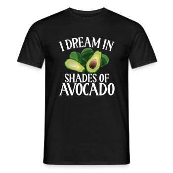 Avocado Gifts - Männer T-Shirt - Schwarz - Vorne - AI Model Male 178 light (178cm)