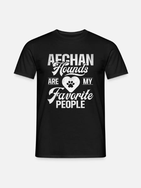 Afghan Hound Gifts - Männer T-Shirt - Schwarz