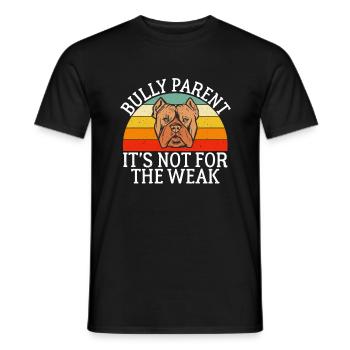 American Bully Gifts - Men's T-Shirt - black - Front - AI Model Male 178 light (178cm)