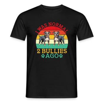 American Bully Gifts - Männer T-Shirt - Schwarz - Vorne - AI Model Male 178 light (178cm)
