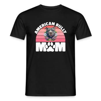 American Bully Gifts - Men's T-Shirt - black - Front - AI Model Male 178 light (178cm)