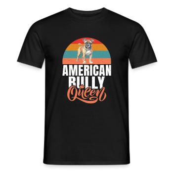 American Bully Gifts - Männer T-Shirt - Schwarz - Vorne - AI Model Male 178 light (178cm)