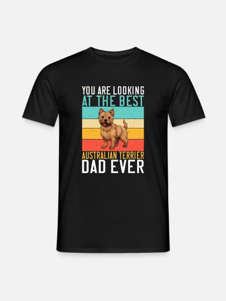 Australian Terrier Gifts - Männer T-Shirt - Schwarz