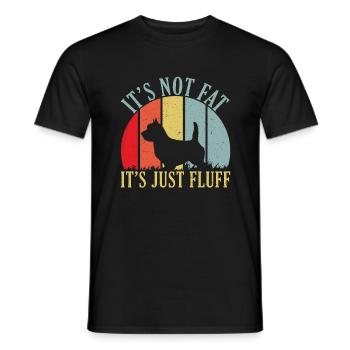 Australian Terrier Gifts - Männer T-Shirt - Schwarz - Vorne - AI Model Male 178 light (178cm)
