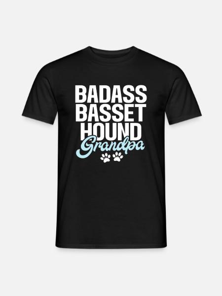 Cadeaux Basset Hound - T-shirt homme - noir