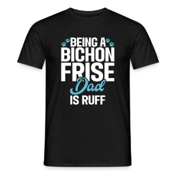 Bichon Frise Gifts - Men's T-Shirt - black - Front - AI Model Male 178 light (178cm)