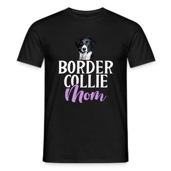 Border Collie Gifts - Männer T-Shirt - Schwarz - Vorne - AI Model Male 178 light (178cm)
