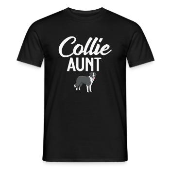 Cadeaux Border Collie - T-shirt homme - noir - Devant - AI Model Male 178 light (178cm)