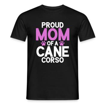 Cane Corso Gifts - Men's T-Shirt - black - Front - AI Model Male 178 light (178cm)
