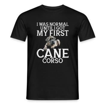 Cane Corso Gifts - Men's T-Shirt - black - Front - AI Model Male 178 light (178cm)