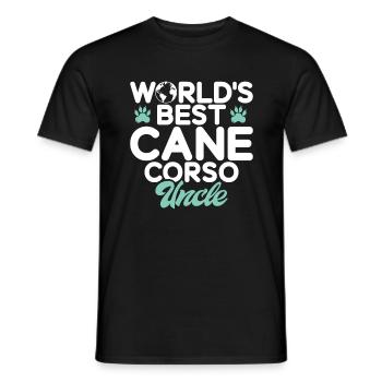 Cane Corso Gifts - Men's T-Shirt - black - Front - AI Model Male 178 light (178cm)