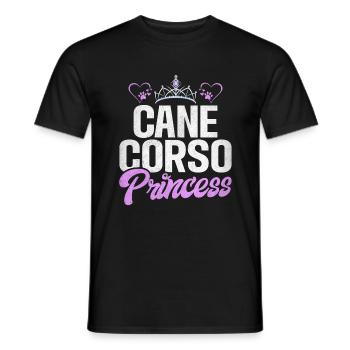 Cadeaux Cane Corso - T-shirt homme - noir - Devant - AI Model Male 178 light (178cm)
