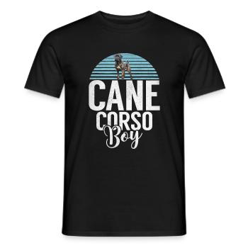 Cadeaux Cane Corso - T-shirt homme - noir - Devant - AI Model Male 178 light (178cm)