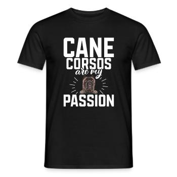 Cane Corso Gifts - Men's T-Shirt - black - Front - AI Model Male 178 light (178cm)