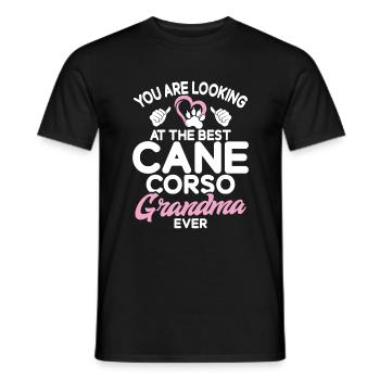 Cane Corso Gifts - Men's T-Shirt - black - Front - AI Model Male 178 light (178cm)