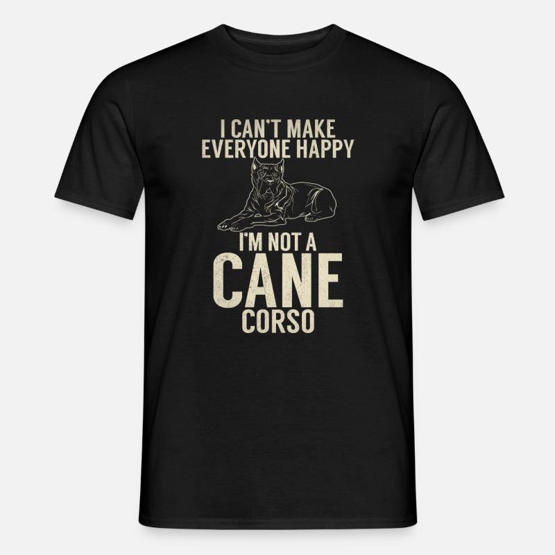 Cane Corso Gaver - Mænd T-shirt - sort
