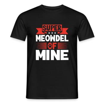 Cat Dad Gifts - Männer T-Shirt - Schwarz - Vorne - AI Model Male 178 light (178cm)
