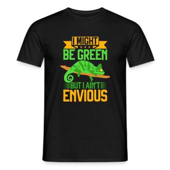 Chameleon Gifts - Men's T-Shirt - black - Front - AI Model Male 178 light (178cm)