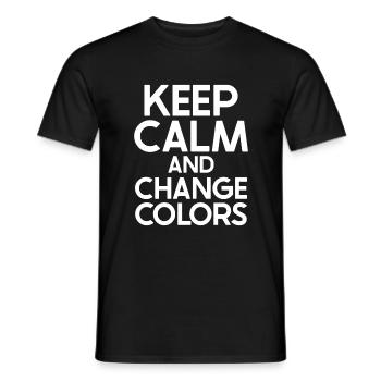 Chameleon Gifts - Men's T-Shirt - black - Front - AI Model Male 178 light (178cm)