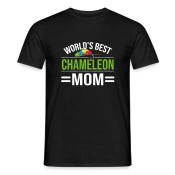Chameleon Gifts - Männer T-Shirt - Schwarz - Vorne - AI Model Male 178 light (178cm)
