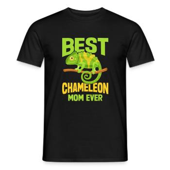 Cadeaux Caméléon - T-shirt homme - noir - Devant - AI Model Male 178 light (178cm)