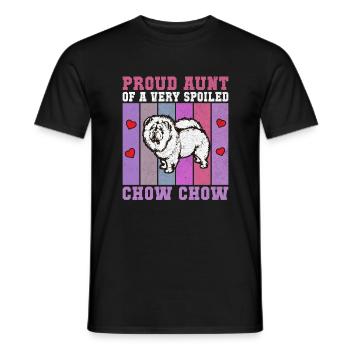 Chow Chow Gifts - Men's T-Shirt - black - Front - AI Model Male 178 light (178cm)