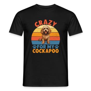 Cockapoo Gifts - Men's T-Shirt - black - Front - AI Model Male 178 light (178cm)