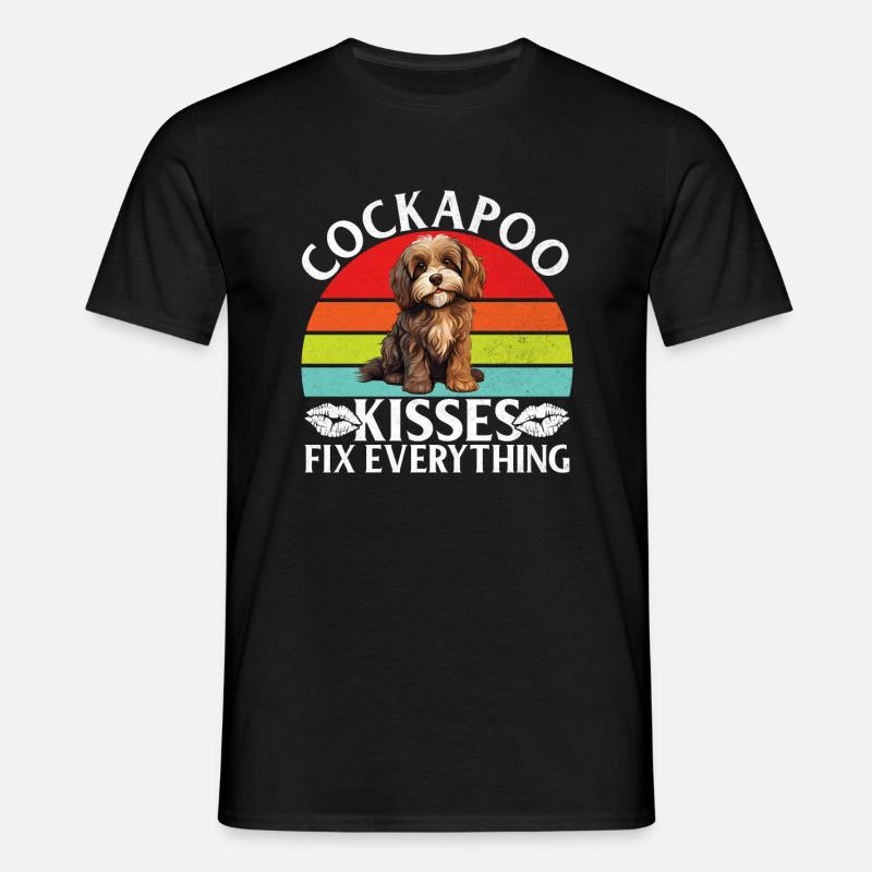 Cockapoo Gifts - Männer T-Shirt - Schwarz