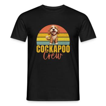 Cockapoo Gifts - Männer T-Shirt - Schwarz - Vorne - AI Model Male 178 light (178cm)