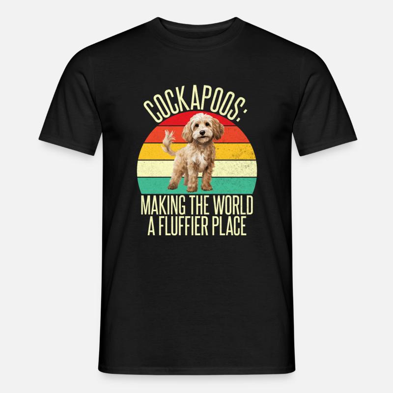 Cadeaux Cockapoo - T-shirt homme - noir
