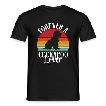 Cockapoo Gifts - Männer T-Shirt - Schwarz - Vorne - AI Model Male 178 light (178cm)