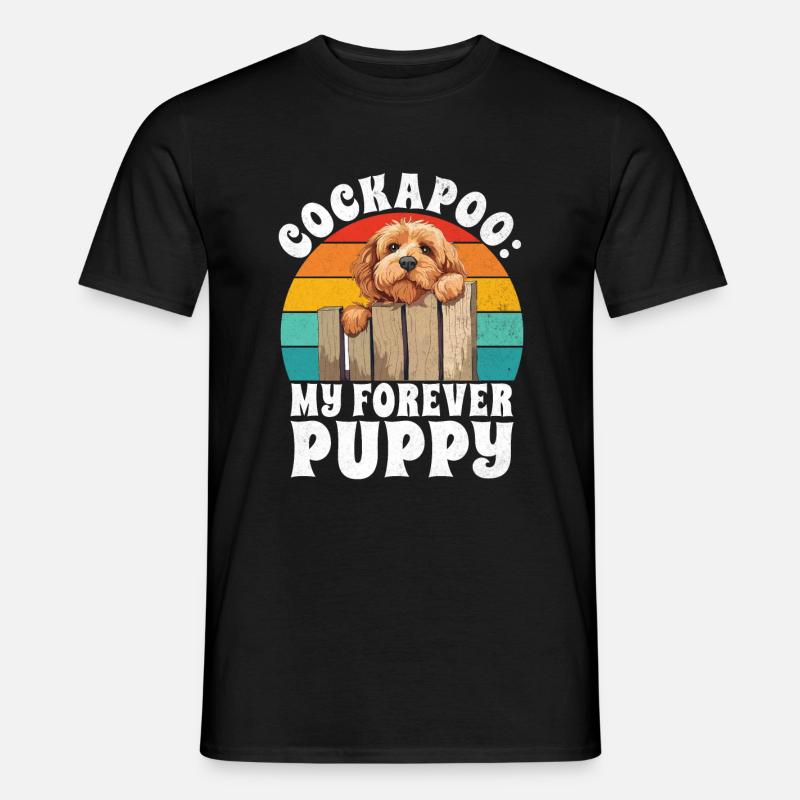 Cadeaux Cockapoo - T-shirt homme - noir
