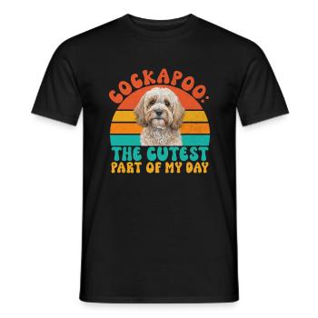 Cockapoo Gifts - Men's T-Shirt - black - Front - AI Model Male 178 light (178cm)