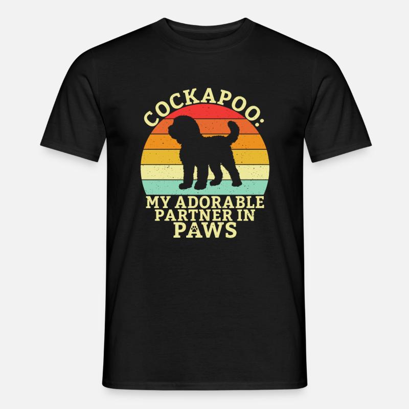 Cockapoo Gifts - Männer T-Shirt - Schwarz