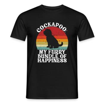 Cockapoo Gifts - Männer T-Shirt - Schwarz - Vorne - AI Model Male 178 light (178cm)