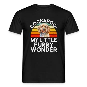 Cockapoo Gifts - Men's T-Shirt - black - Front - AI Model Male 178 light (178cm)