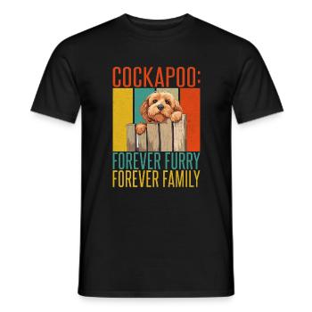 Cockapoo Gifts - Men's T-Shirt - black - Front - AI Model Male 178 light (178cm)
